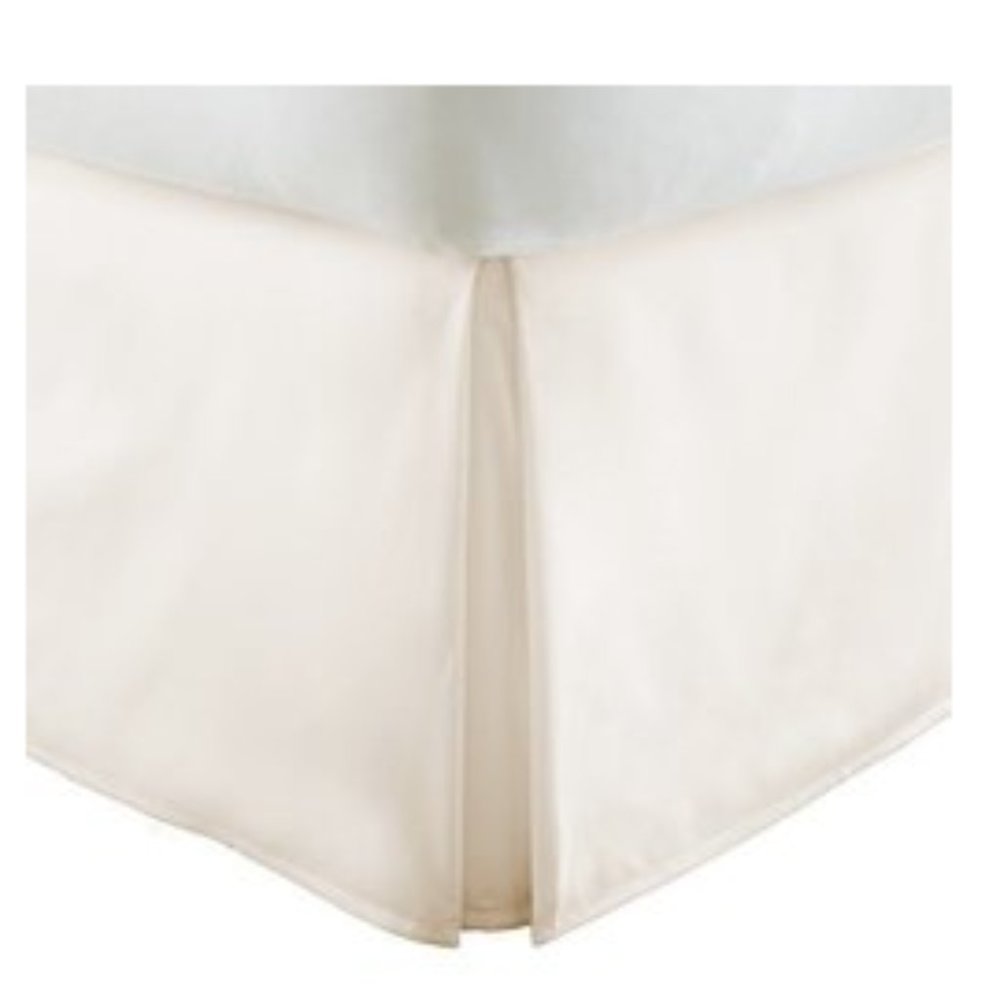 ienjoy Home Pleated Dust Ruffle Bed Skirt - Ivory
